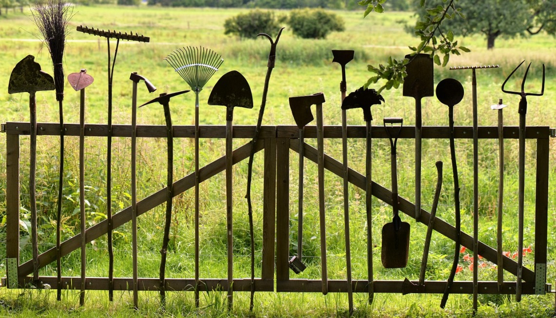 matériel pour jardin