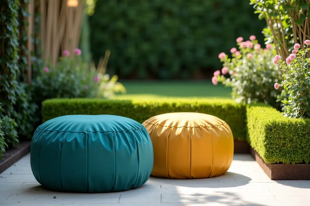 Pouf extérieur design : les modèles les plus stylés en 2026