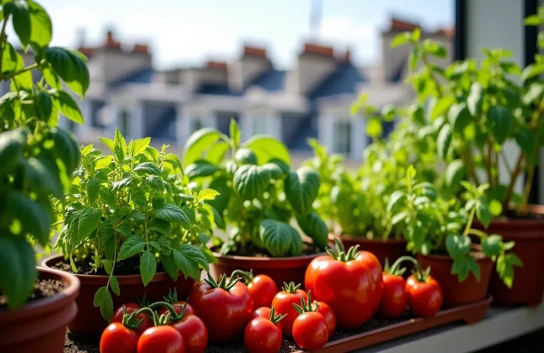 Comment aménager un potager urbain sur un balcon à Paris ?