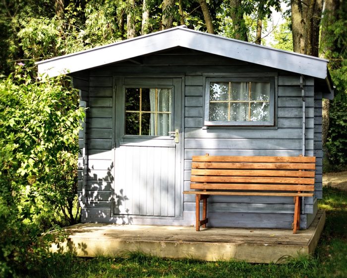 Abri De Jardin, Cabane En Rondins, Jardin, Hutte