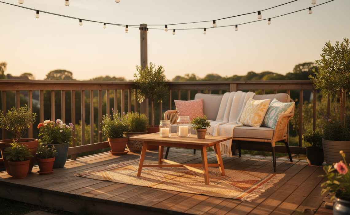 découvrez comment aménager une terrasse cocooning et accueillante sans dépasser votre budget grâce à nos astuces simples et économiques.