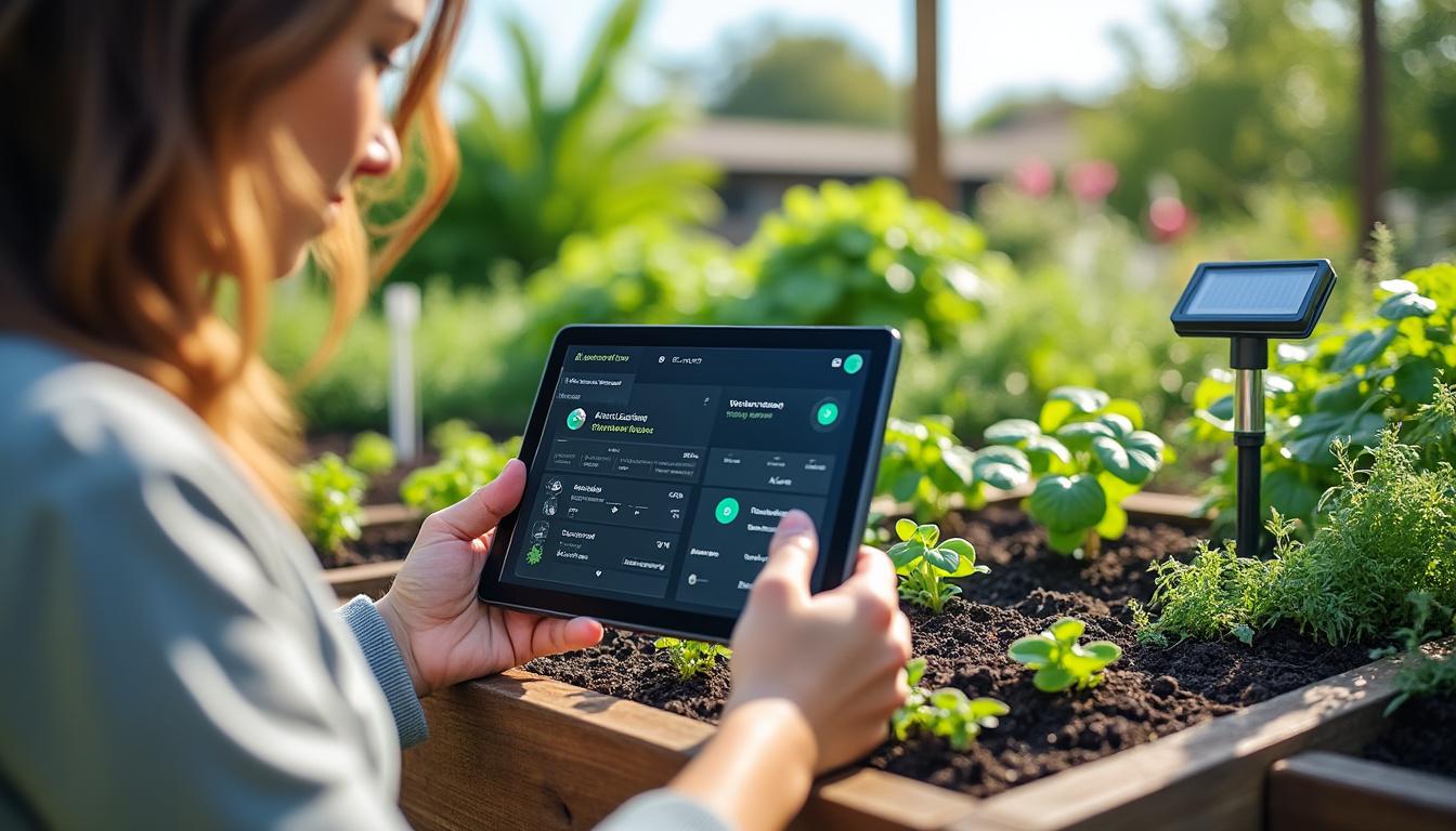 découvrez comment automatiser l'arrosage de votre jardin grâce aux capteurs météo connectés, compatibles avec tablette windows et pilotes de règles avancées pour un jardinage intelligent et précis.