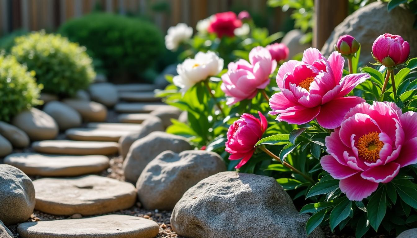 découvrez comment aménager un jardin de roches et de pivoines parfait chez vous grâce à nos conseils pratiques pour un espace naturel et harmonieux.
