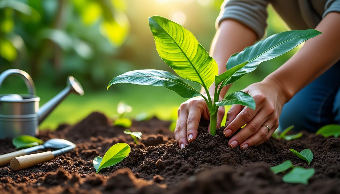 apprenez comment planter et faire pousser des bananiers directement dans la terre de votre jardin grâce à nos conseils pratiques et faciles à suivre.