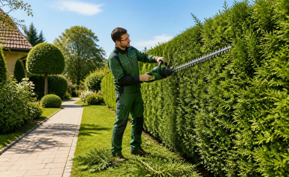découvrez nos conseils pratiques pour tailler une haie de thuyas trop large et obtenir un jardin impeccablement entretenu. guide facile et efficace pour un résultat parfait.