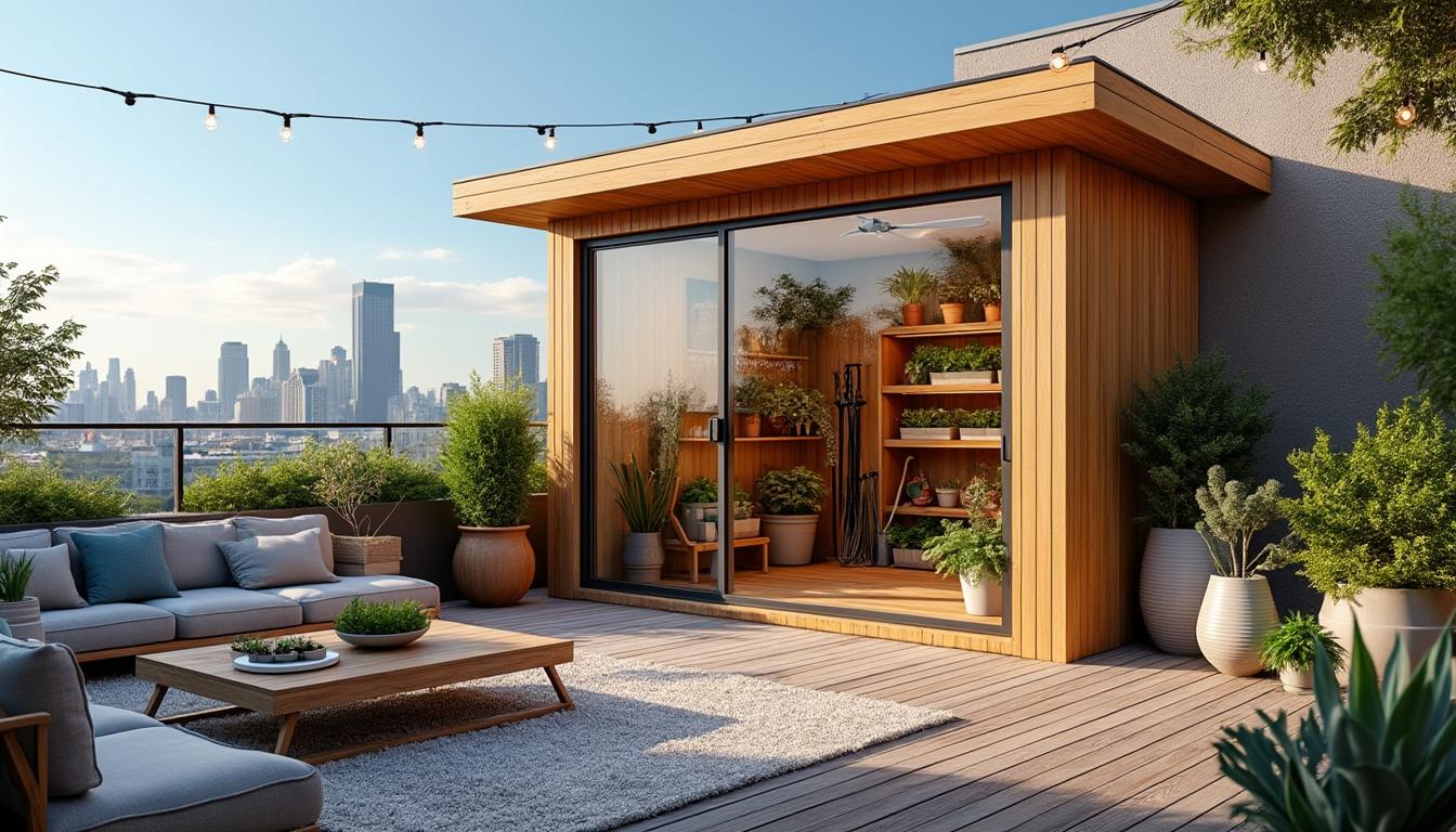 découvrez comment un abri de jardin sur terrasse en appartement peut transformer votre espace extérieur en un coin de détente pratique et esthétique.