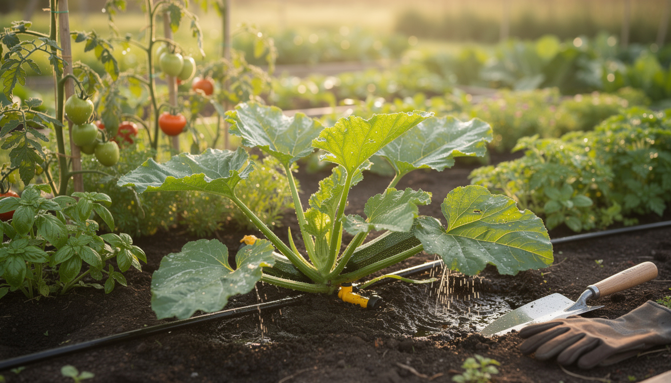 découvrez comment optimiser l'arrosage de vos courgettes au potager pour garantir de belles récoltes abondantes et savoureuses tout au long de la saison.
