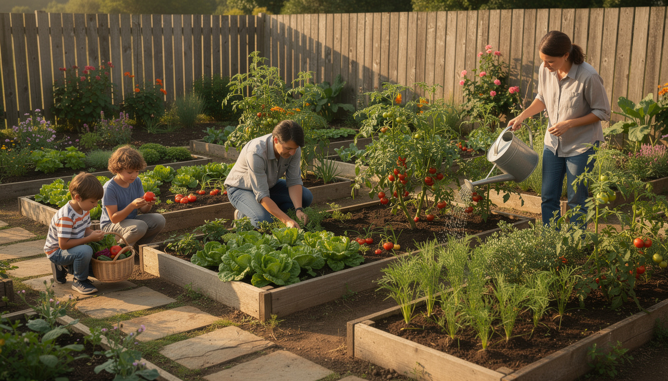 découvrez comment créer un jardin familial harmonieux en suivant des principes d’aménagement simples et en choisissant des plantes adaptées pour tous les membres de la famille.