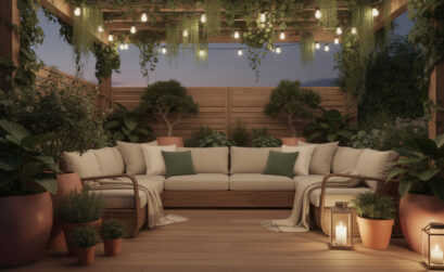découvrez comment créer une terrasse cocooning en choisissant les matériaux, les couleurs et les végétaux adaptés pour un espace extérieur chaleureux et accueillant.