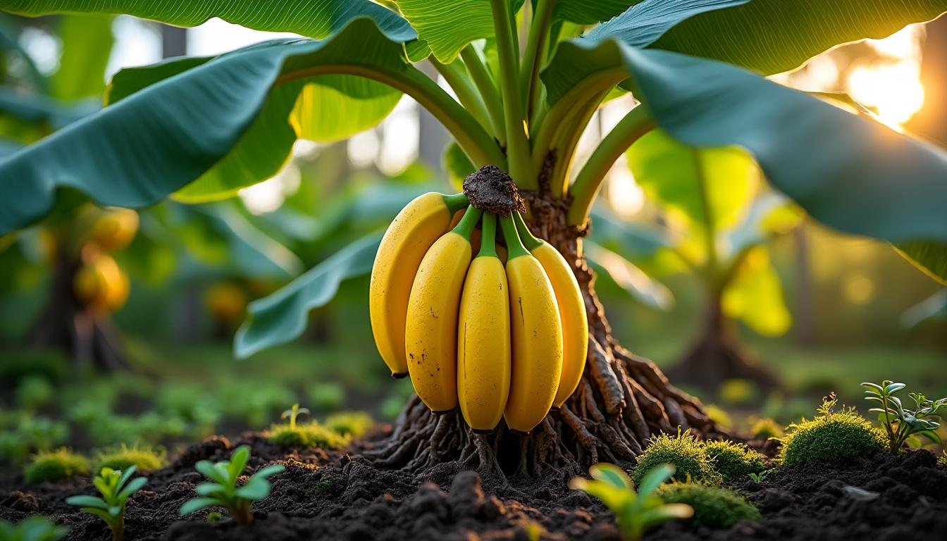 apprenez à cultiver facilement un bananier avec des bananes dans votre jardin grâce à nos conseils pratiques et astuces pour un fruit délicieux et naturel.
