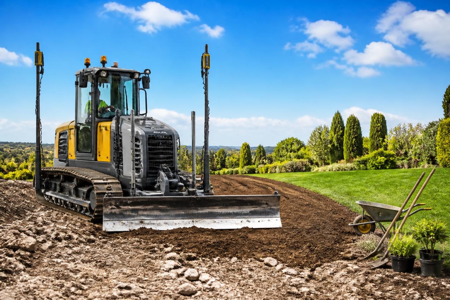 découvrez la machine innovante pour niveler votre terrain avec précision et facilité, et transformez votre espace extérieur en un lieu parfait et harmonieux.