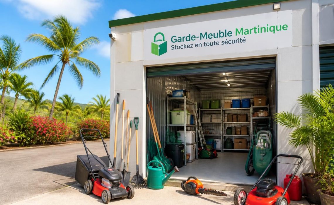 découvrez comment un garde-meuble en martinique vous permet de stocker efficacement et en toute sécurité votre matériel de jardin, tout en libérant de l'espace chez vous.