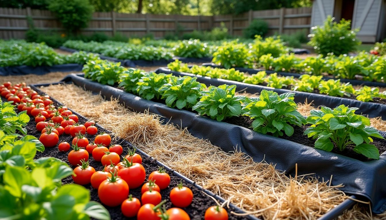 explorez notre sélection des meilleures marques de toiles de paillage pour protéger et embellir votre jardin, assurer la croissance de vos plantations et améliorer la qualité de votre sol.