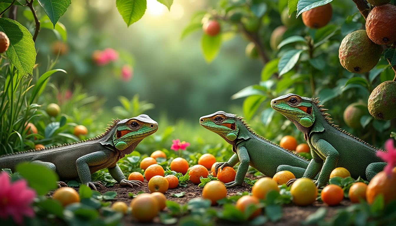 plongez dans l'univers fascinant des lézards et découvrez leur régime alimentaire varié, incluant insectes, fruits et autres délices. apprenez à mieux comprendre ces reptiles et leur consommation pour un univers animalier enrichissant.