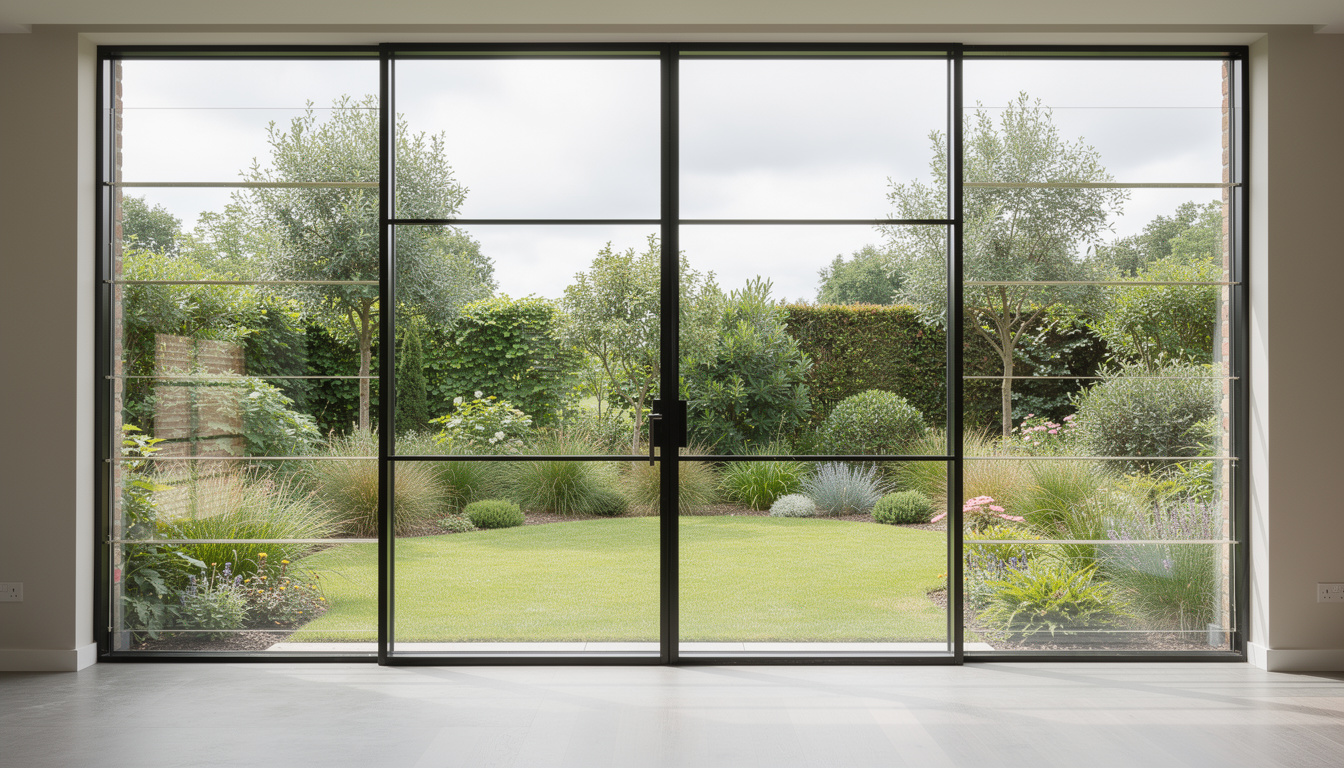 découvrez nos fenêtres en acier alliant finesse des profils et solidité des structures, parfaites pour offrir une vue imprenable sur votre jardin tout en garantissant durabilité et élégance.