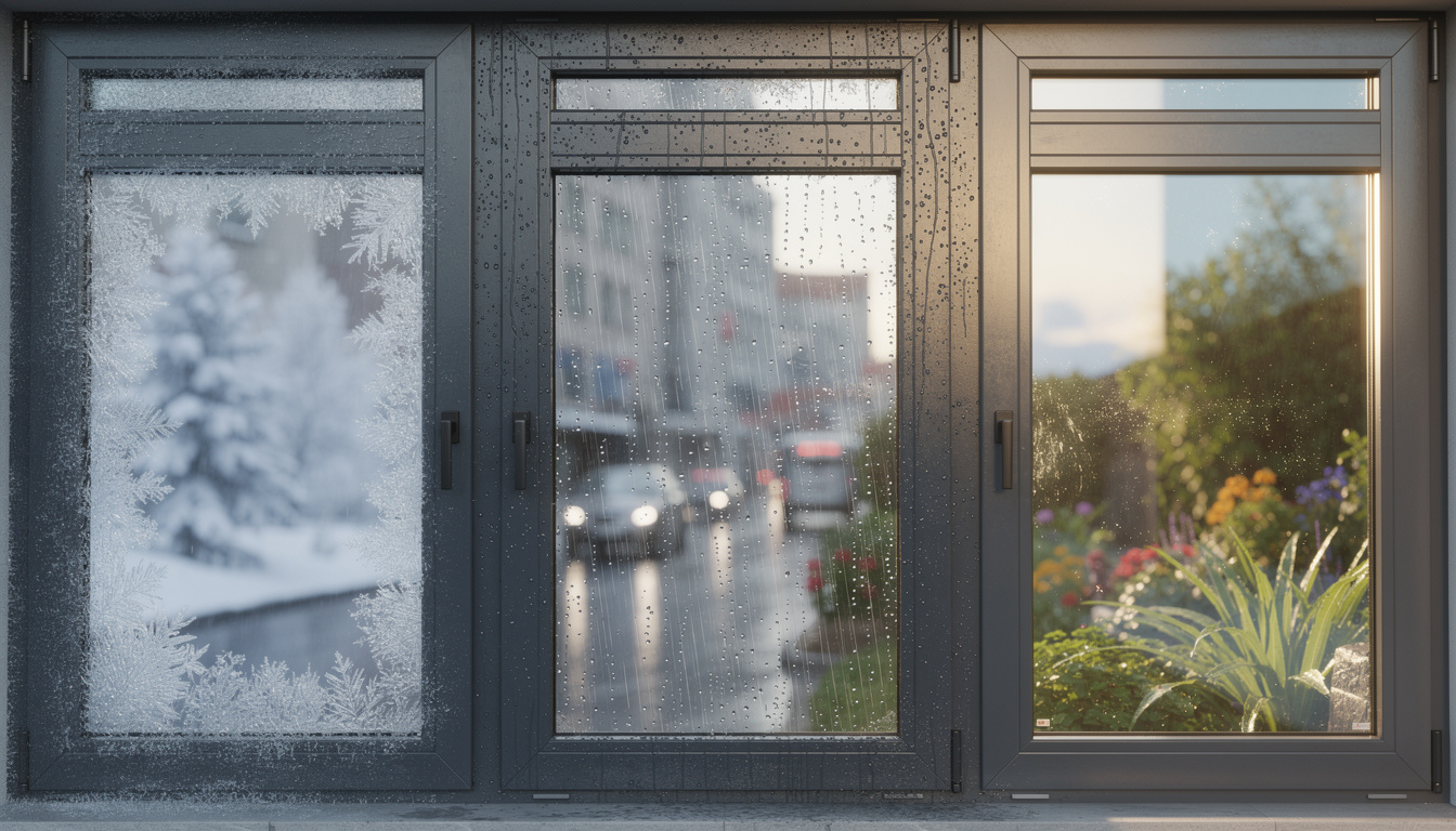 découvrez comment les fenêtres en acier résistent aux variations climatiques, en analysant leur comportement face au froid, à la pluie et à la chaleur pour un confort optimal toute l'année.