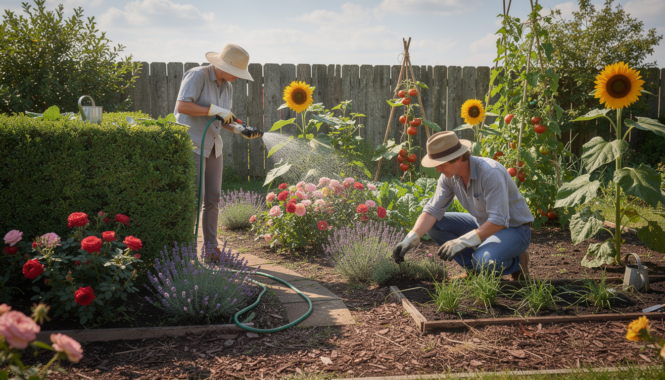 découvrez les travaux essentiels à réaliser dans votre jardin en juillet pour garantir une floraison abondante et un entretien optimal tout au long de l'été.