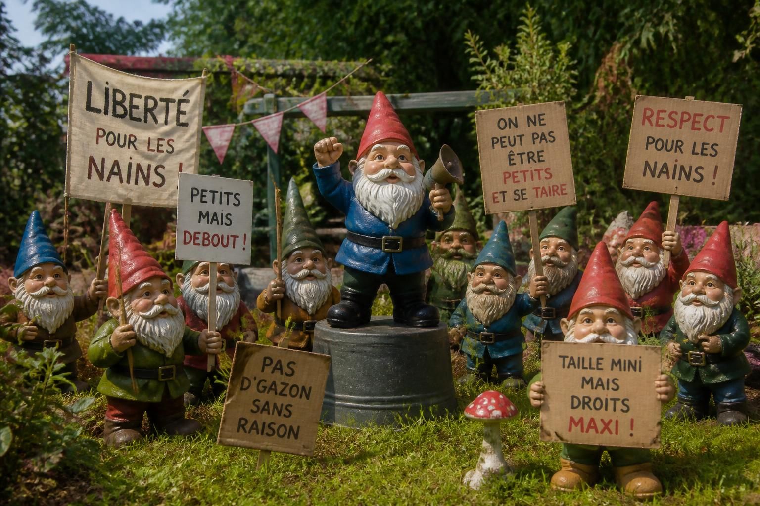 découvrez le front de libération des nains de jardin, un mouvement surprenant qui lutte pour la défense et la reconnaissance des petits personnages souvent méconnus.