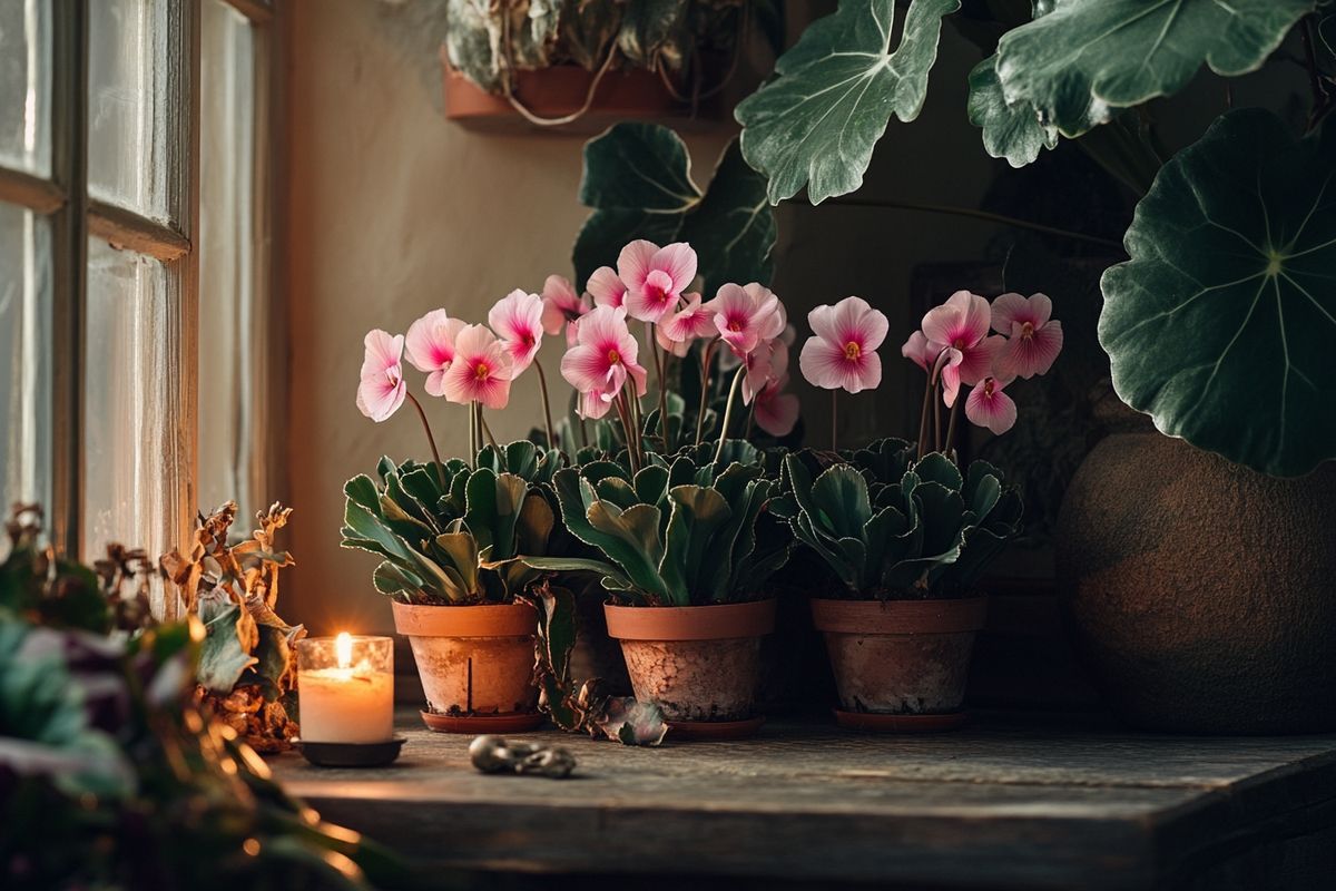 L'entretien des cyclamens : astuces pour les garder en floraison toute l'année