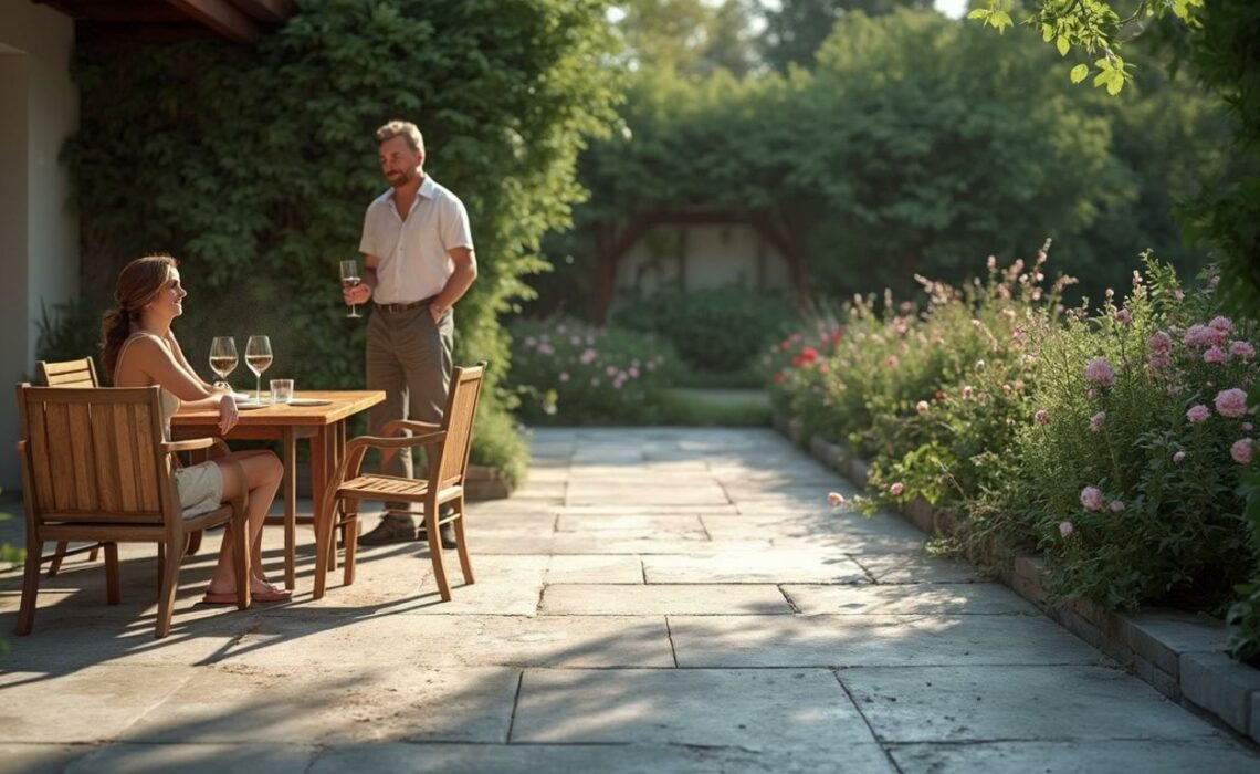 découvrez les nombreux avantages d'une terrasse surélevée en béton pour embellir votre jardin. alliant esthétique et fonctionnalité, cette solution durable vous permet de profiter pleinement de votre espace extérieur, tout en facilitant l'accès et en offrant une vue imprenable. transformez votre jardin en un lieu de détente et de convivialité.