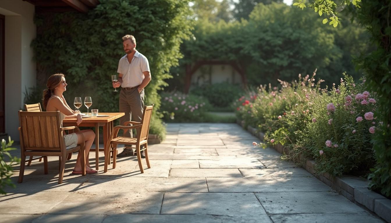 découvrez les nombreux avantages d'une terrasse surélevée en béton pour embellir votre jardin. alliant esthétique et fonctionnalité, cette solution durable vous permet de profiter pleinement de votre espace extérieur, tout en facilitant l'accès et en offrant une vue imprenable. transformez votre jardin en un lieu de détente et de convivialité.