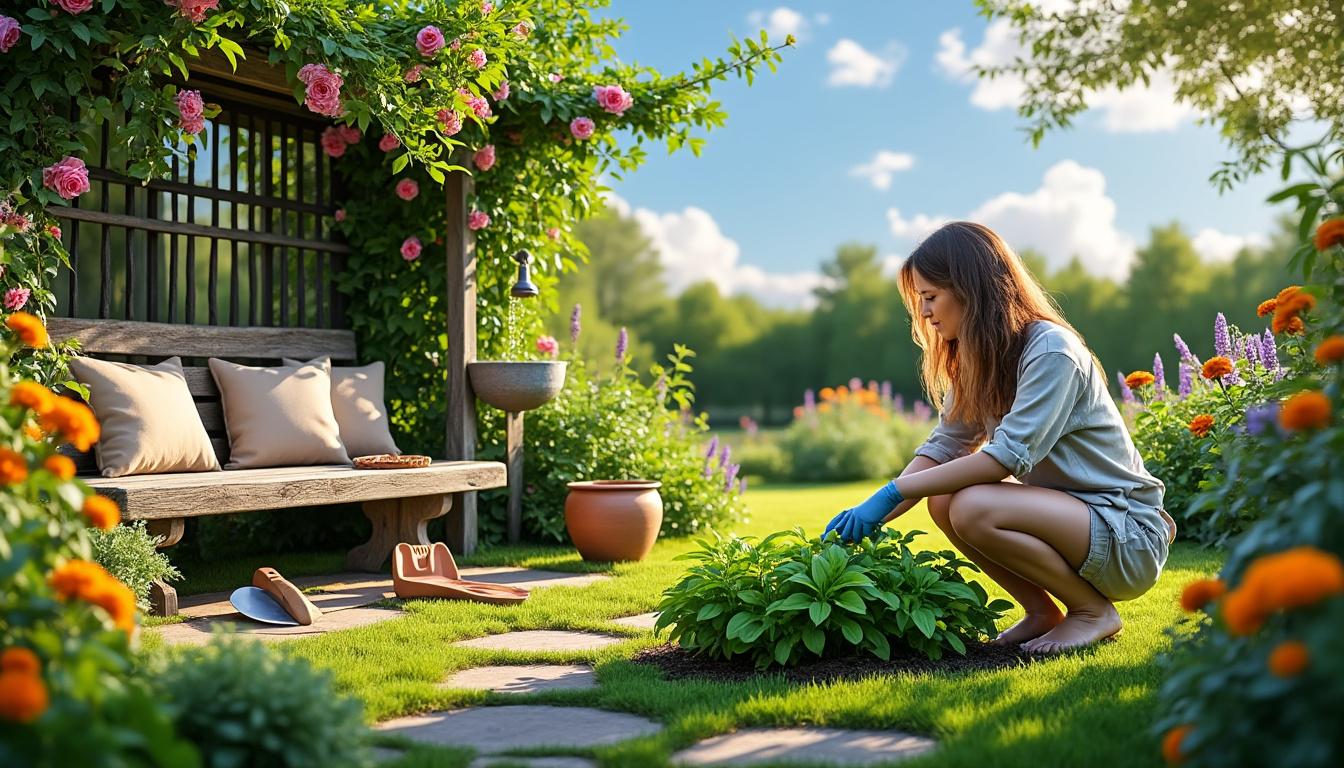 découvrez comment aménager un petit jardin de 10m2 peut améliorer votre bien-être en apportant calme, nature et harmonie à votre quotidien.