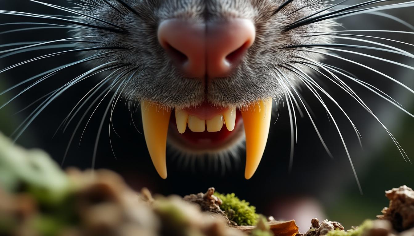 découvrez comment les crocs du rat sont une merveille d'adaptation parfaitement conçue pour survivre et prospérer dans leur environnement.