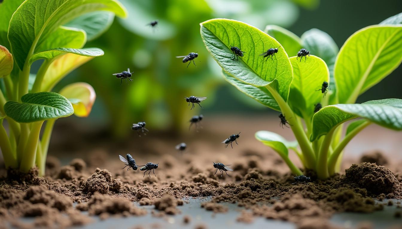 découvrez comment utiliser le marc de café comme solution naturelle contre les moucherons dans les plantes et pour un jardin sain et écologique. astuces et conseils pratiques.