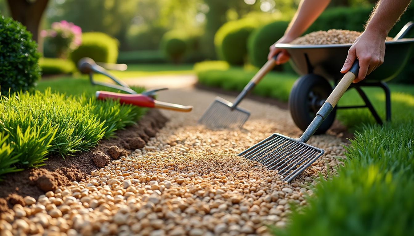 découvrez comment poser du gravier sans décaisser votre terrain grâce à nos astuces pratiques pour un jardin impeccable et facile à entretenir.