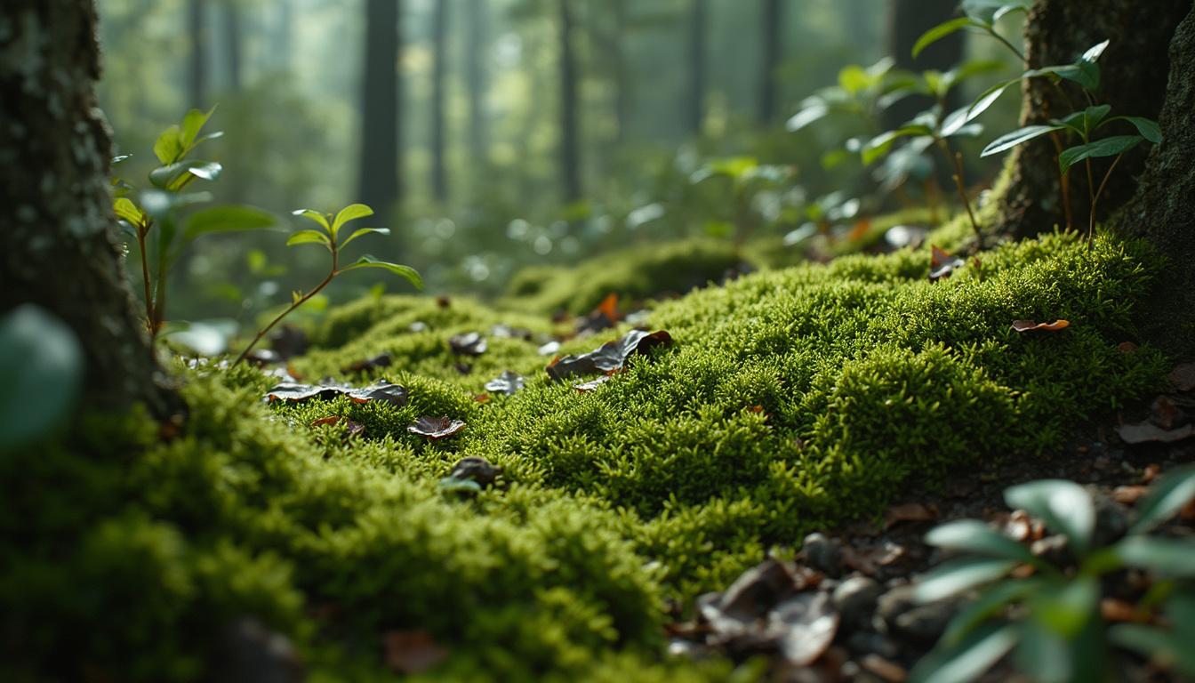 découvrez la mousse dans la forêt, ce trésor caché de la biodiversité. plongez dans l'univers fascinant de ces organismes souvent négligés, qui jouent un rôle essentiel dans l'écosystème forestier et abritent une multitude d'espèces. apprenez comment elles contribuent à la santé des forêts et à la beauté de la nature.