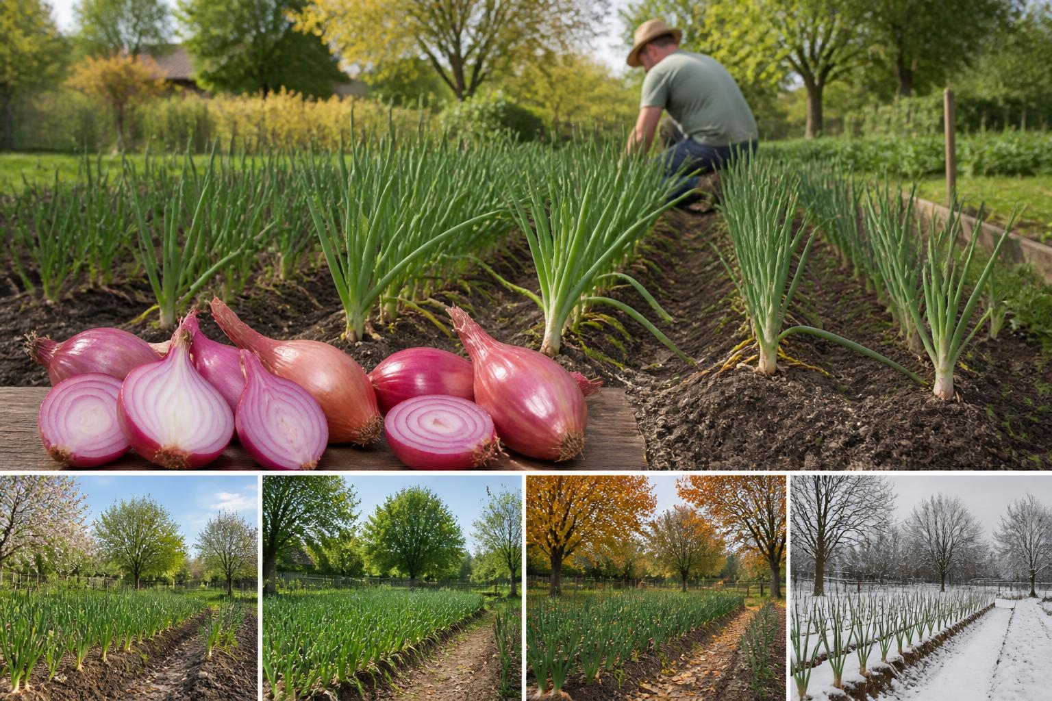 découvrez comment planter des échalotes de consommation pour savourer des plats délicieux toute l'année grâce à des récoltes fraîches et régulières.