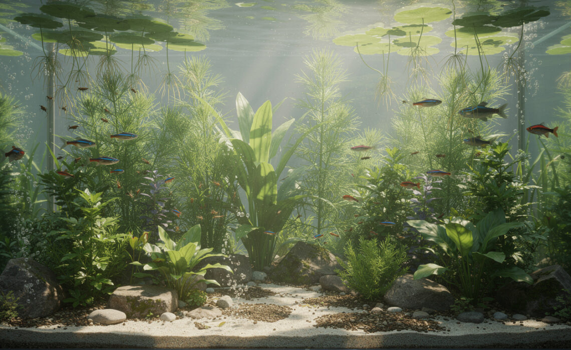 découvrez comment créer un écosystème équilibré avec des plantes aquatiques, en favorisant la biodiversité et la santé de votre bassin ou aquarium.