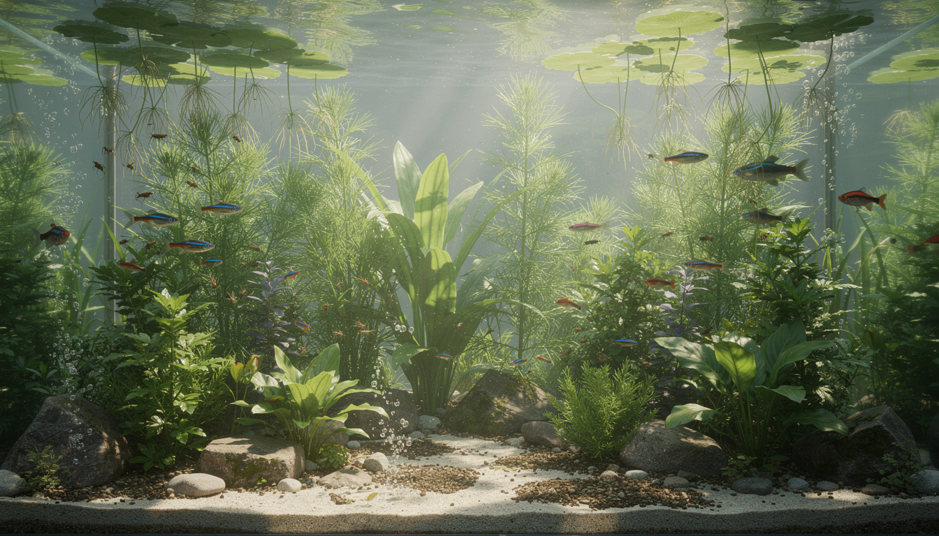 découvrez comment créer un écosystème équilibré avec des plantes aquatiques, en favorisant la biodiversité et la santé de votre bassin ou aquarium.