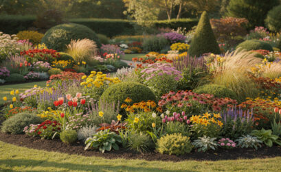 découvrez nos conseils pour créer des massifs de plantes colorées éclatants toute l’année et égayez votre jardin en toutes saisons.