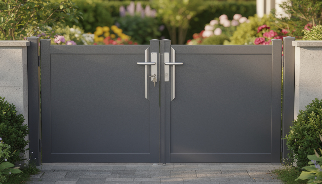 découvrez nos portes en acier pour jardin alliant robustesse, confort d’utilisation et parfaite adaptation pour un usage quotidien. idéales pour sécuriser et embellir votre extérieur.