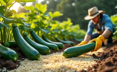 découvrez comment ajouter du riz au pied de vos courgettes peut améliorer leur croissance, enrichir le sol et protéger vos plantations naturellement. transformez votre jardin grâce à cette astuce étonnante !