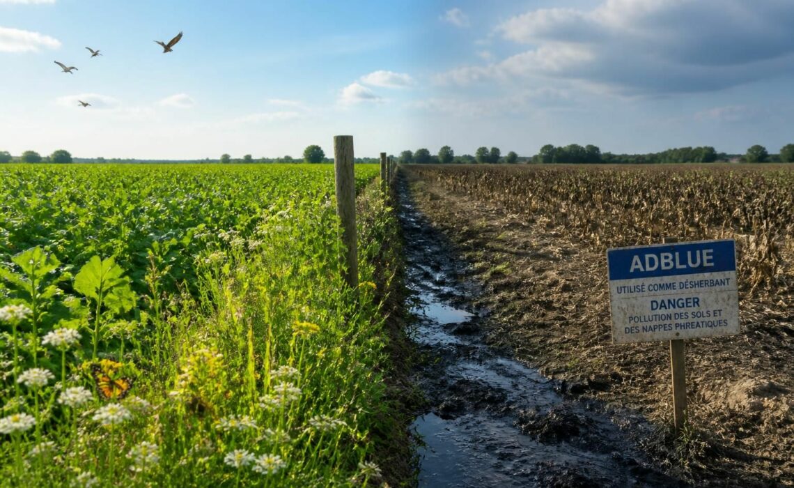 découvrez pourquoi l'utilisation de l'adblue comme désherbant est néfaste pour l'écologie et quelles sont les alternatives respectueuses de l'environnement.