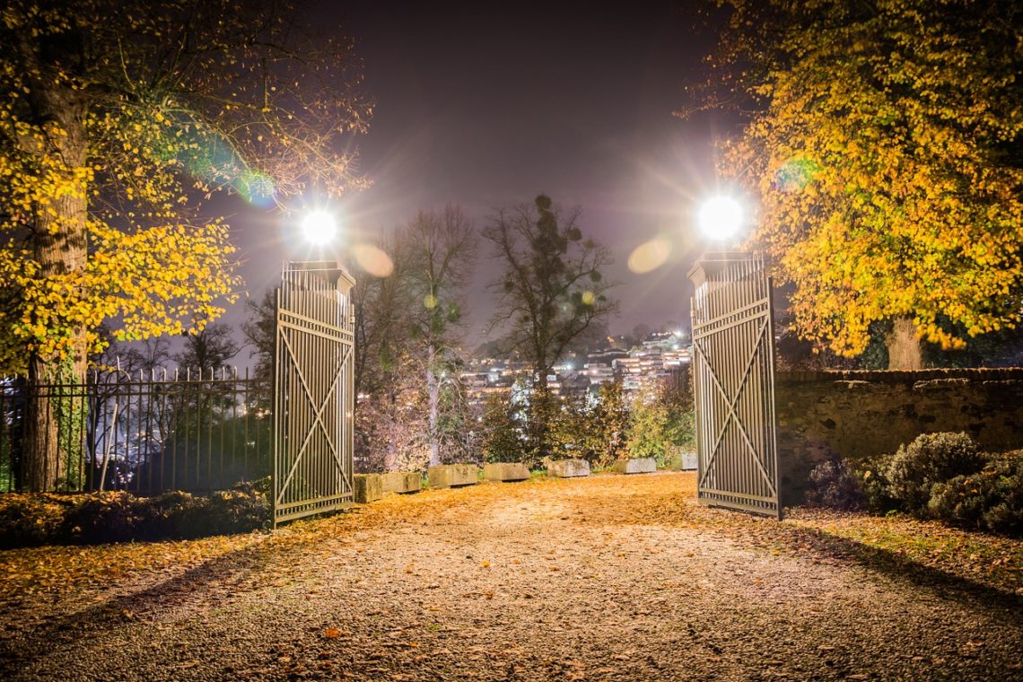 Projecteur extérieur led de jardin