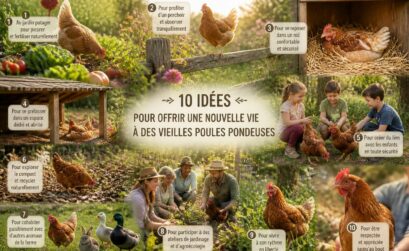 découvrez 10 idées pratiques et bienveillantes pour donner une seconde vie à vos vieilles poules pondeuses, en assurant leur bien-être et leur bonheur.
