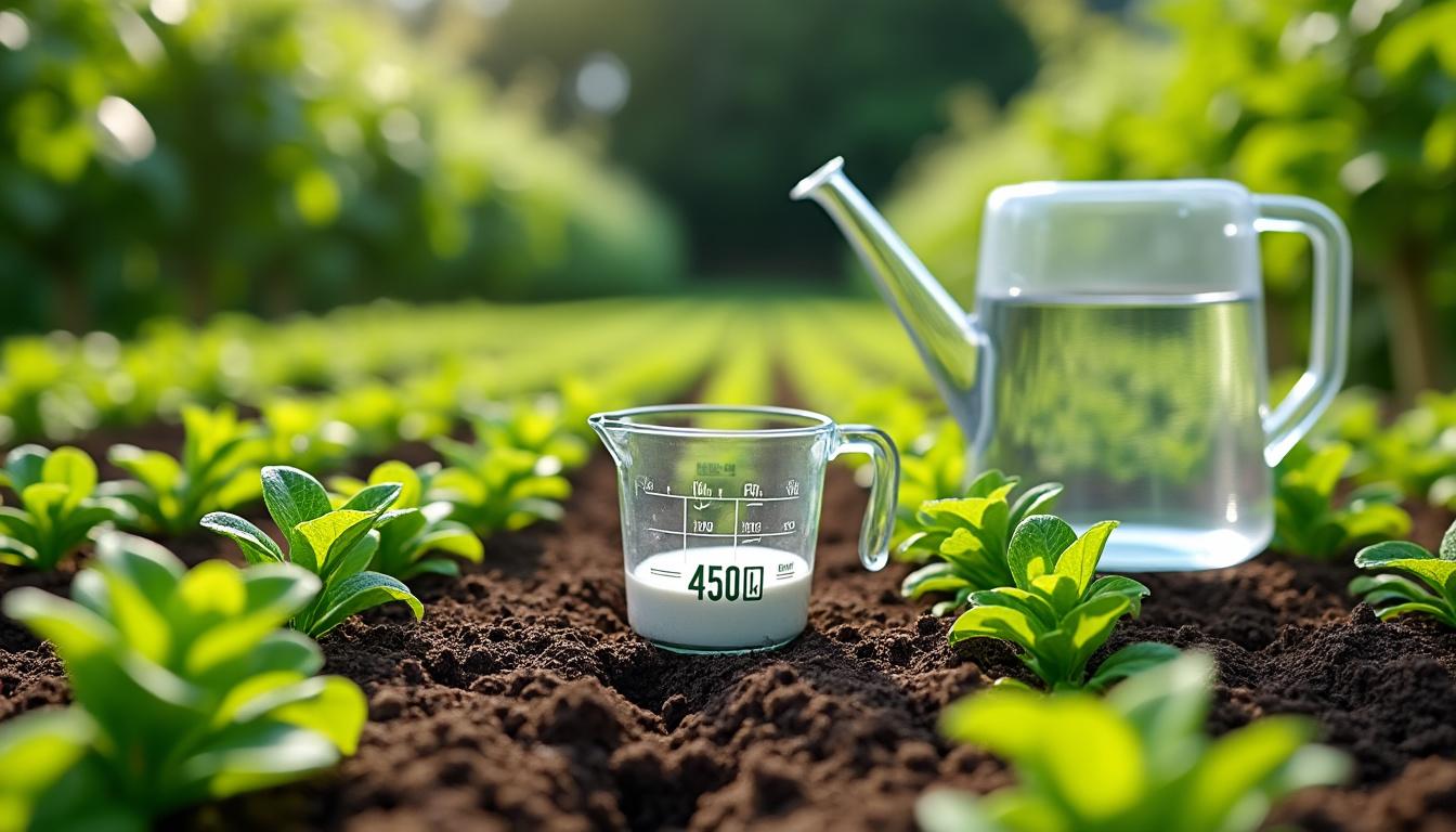 découvrez comment réussir votre jardin avec un dosage précis de glyphosate 450 pour 5 litres d'eau, adapté pour un désherbage efficace et sécurisé.