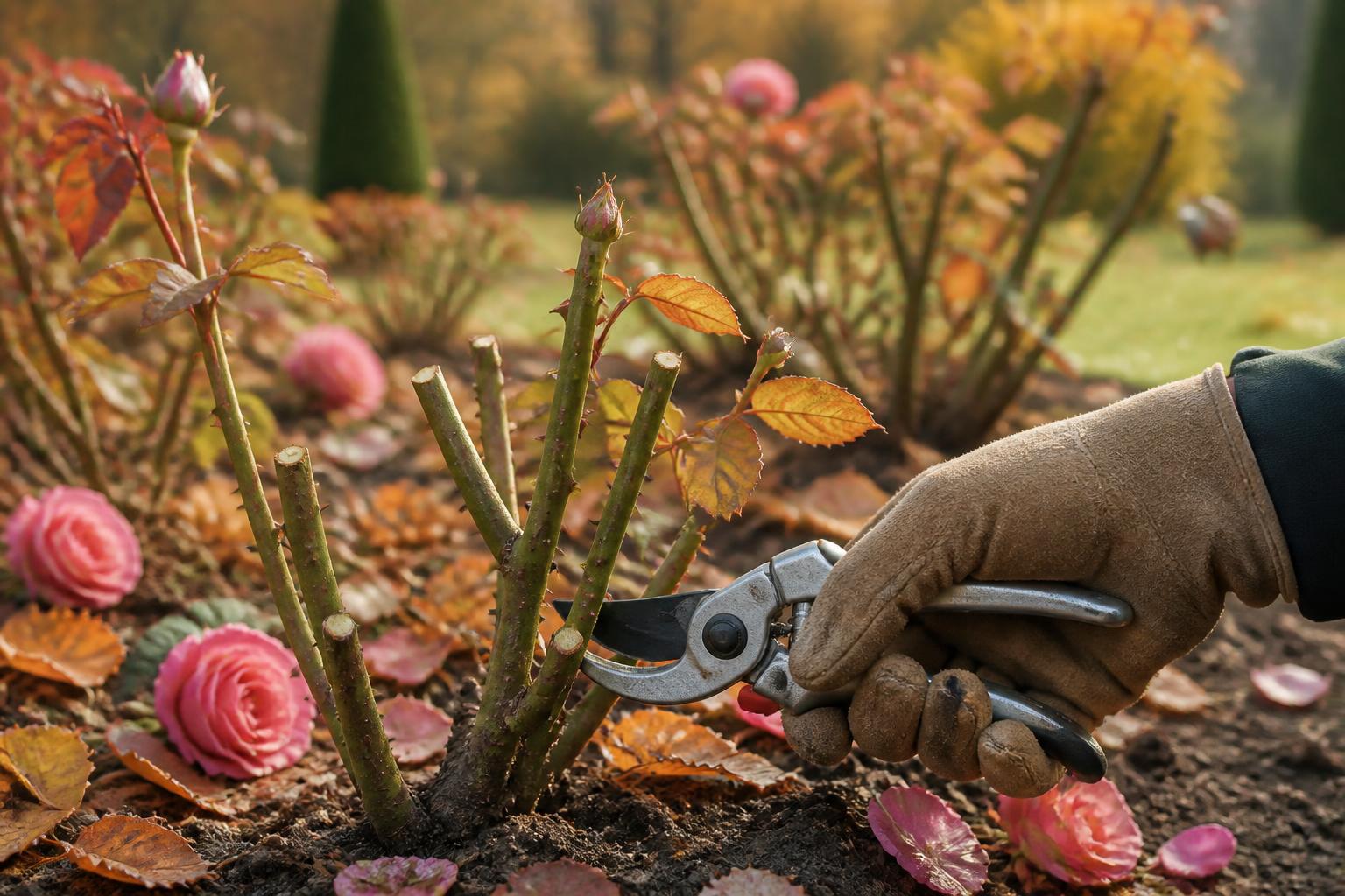 découvrez nos astuces pour tailler vos rosiers en automne et obtenir des roses plus généreuses au printemps. guide pratique pour un jardin fleuri et en pleine santé.