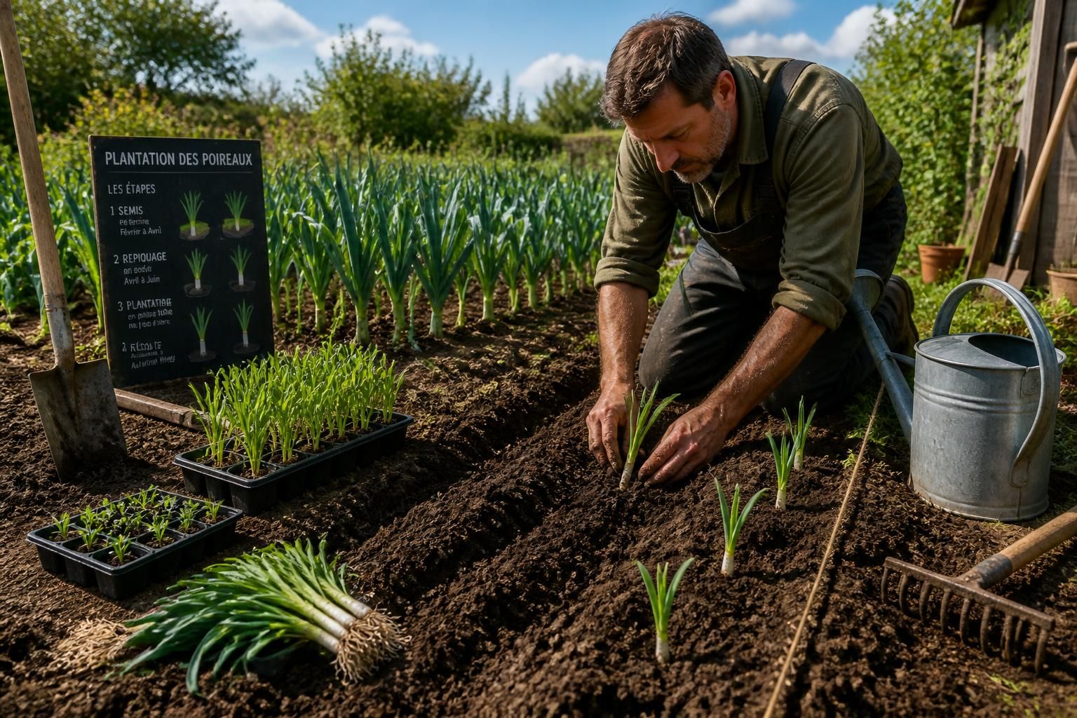 découvrez le guide complet sur quand et comment planter les poireaux pour réussir votre potager avec des conseils pratiques et astuces de saison.