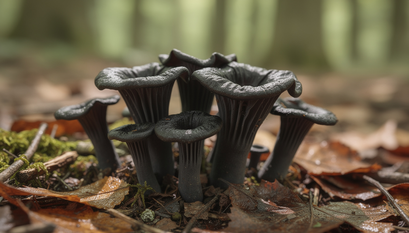 découvrez comment reconnaître la trompette-de-la-mort, ce champignon emblématique, et apprenez à l'utiliser en toute sécurité dans vos recettes culinaires.