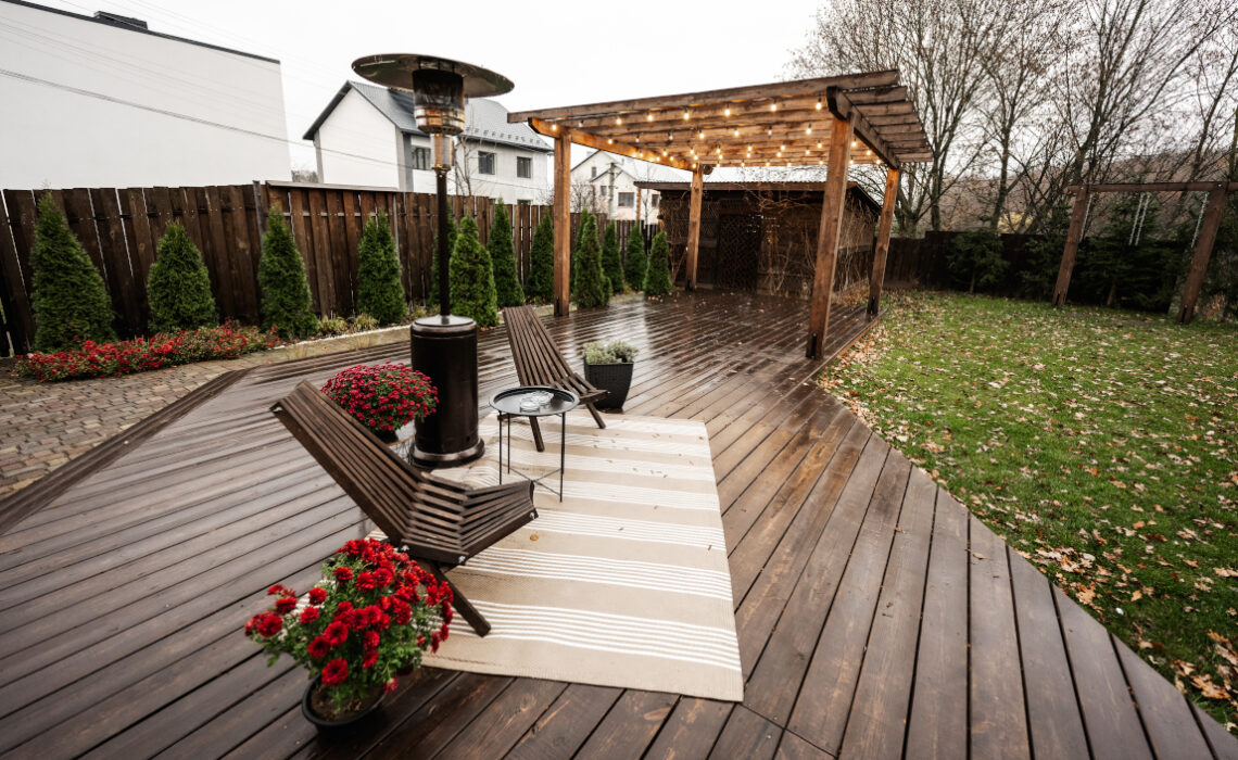 aménagements extérieurs en bois