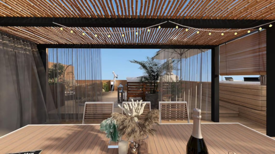 canisse pergola