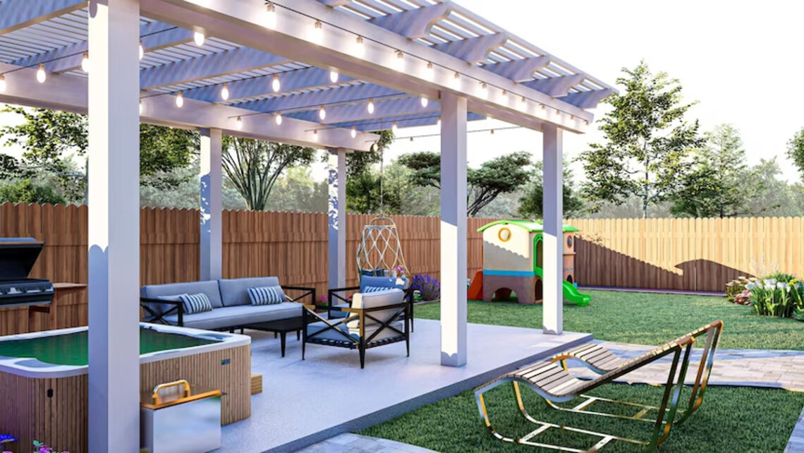 canisse pergola