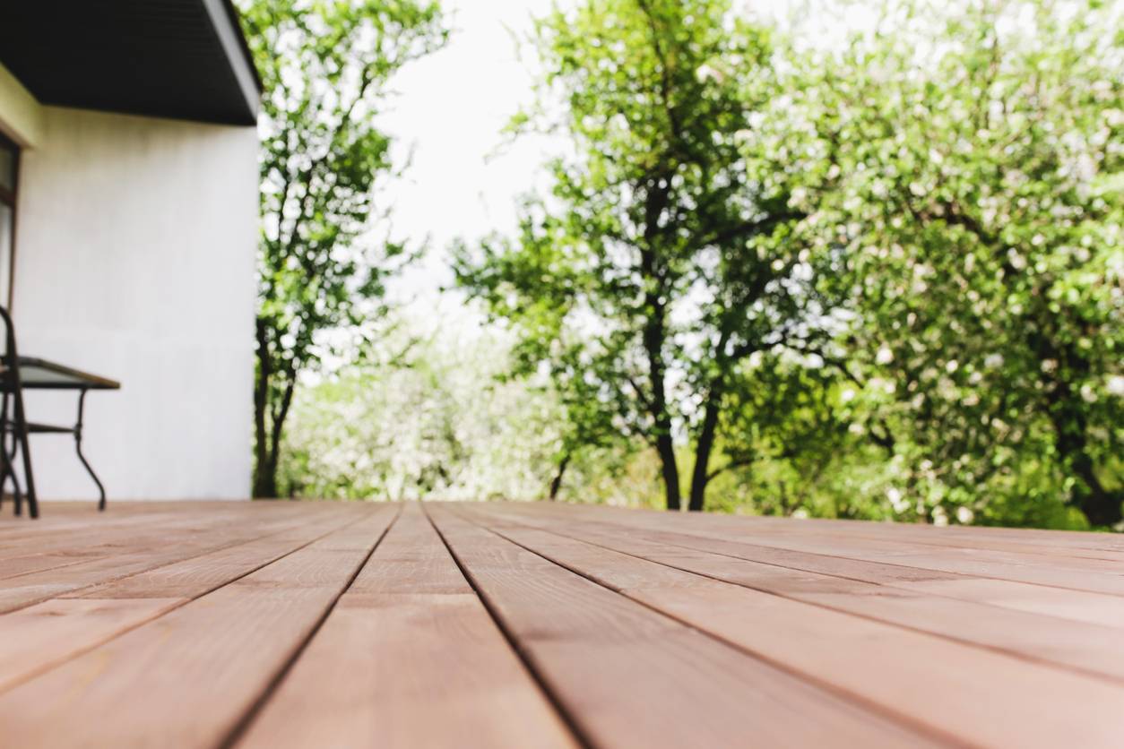 terrasse en bois composite