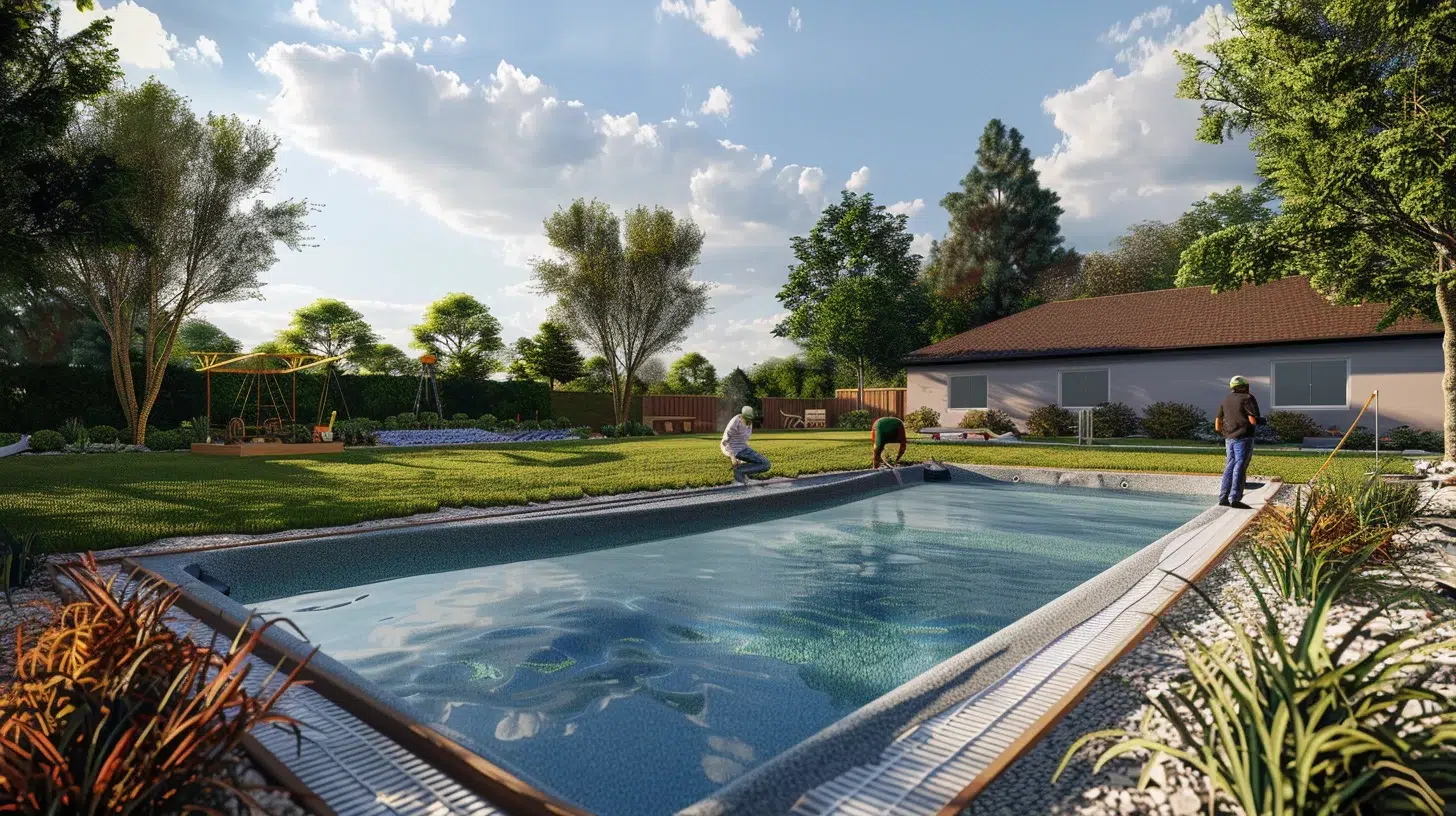 Coût pour l'installation d'un liner de piscine sur mesure