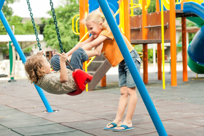 aire de jeux jardin