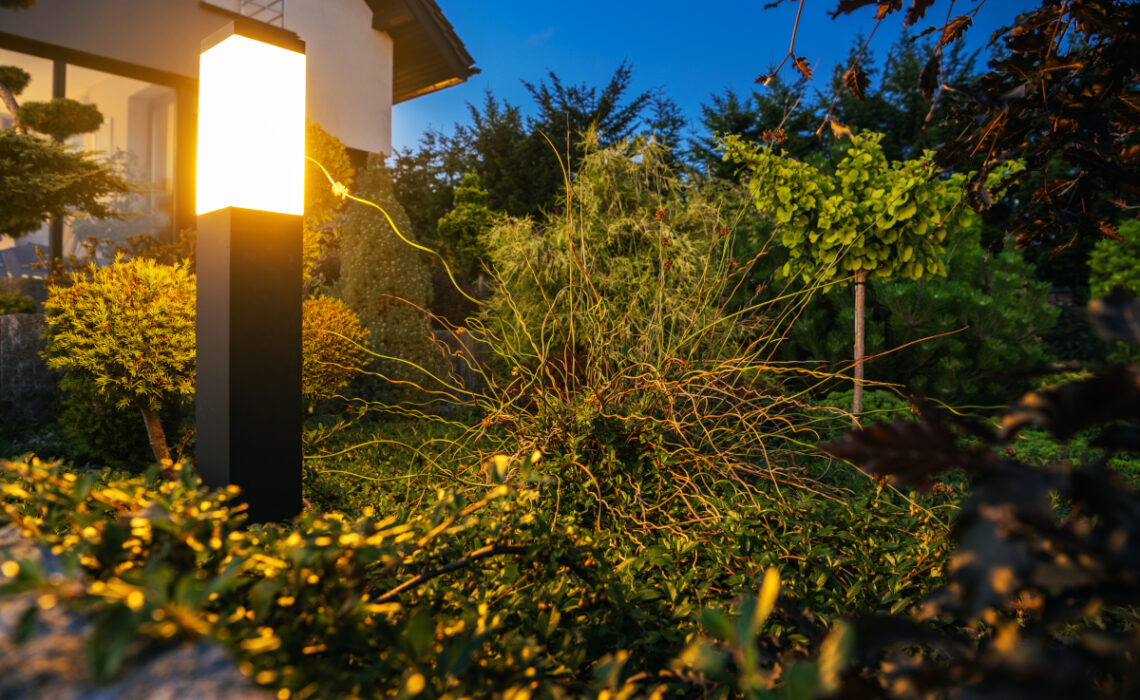 éclairage jardin